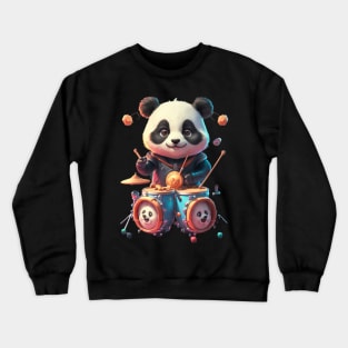 cute panda Crewneck Sweatshirt